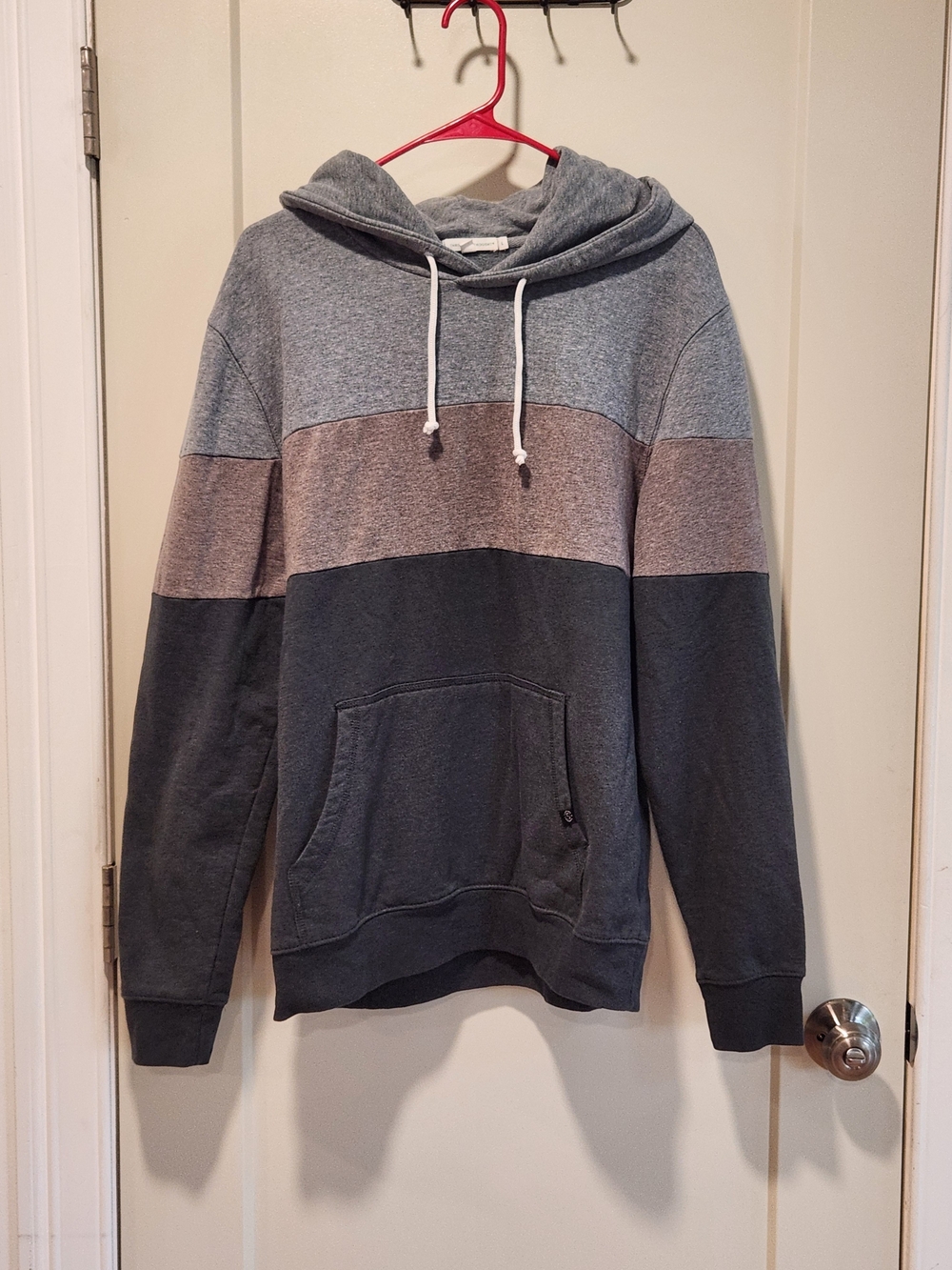 Threads 4 Thought Men's Romero Colorblock Pullover Hoodie Size L